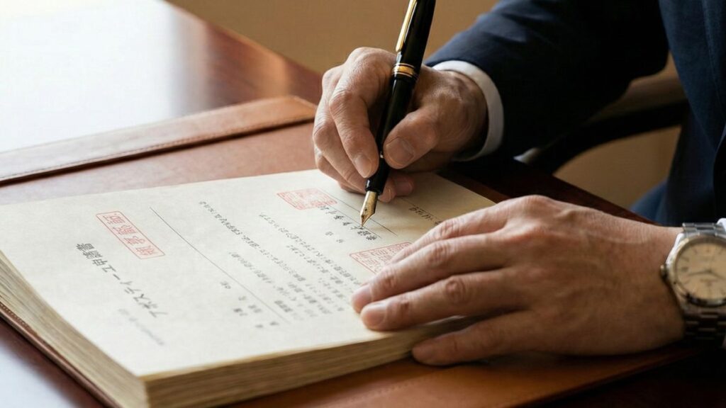 行政書士熊野立樹事務所の料金オプションである、国際認証・翻訳・書類作成オプションページのアイキャッチ画像